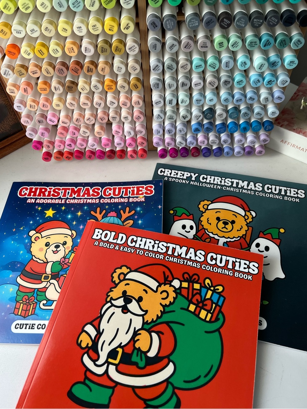 3 BNWT Christmas Coloring Books